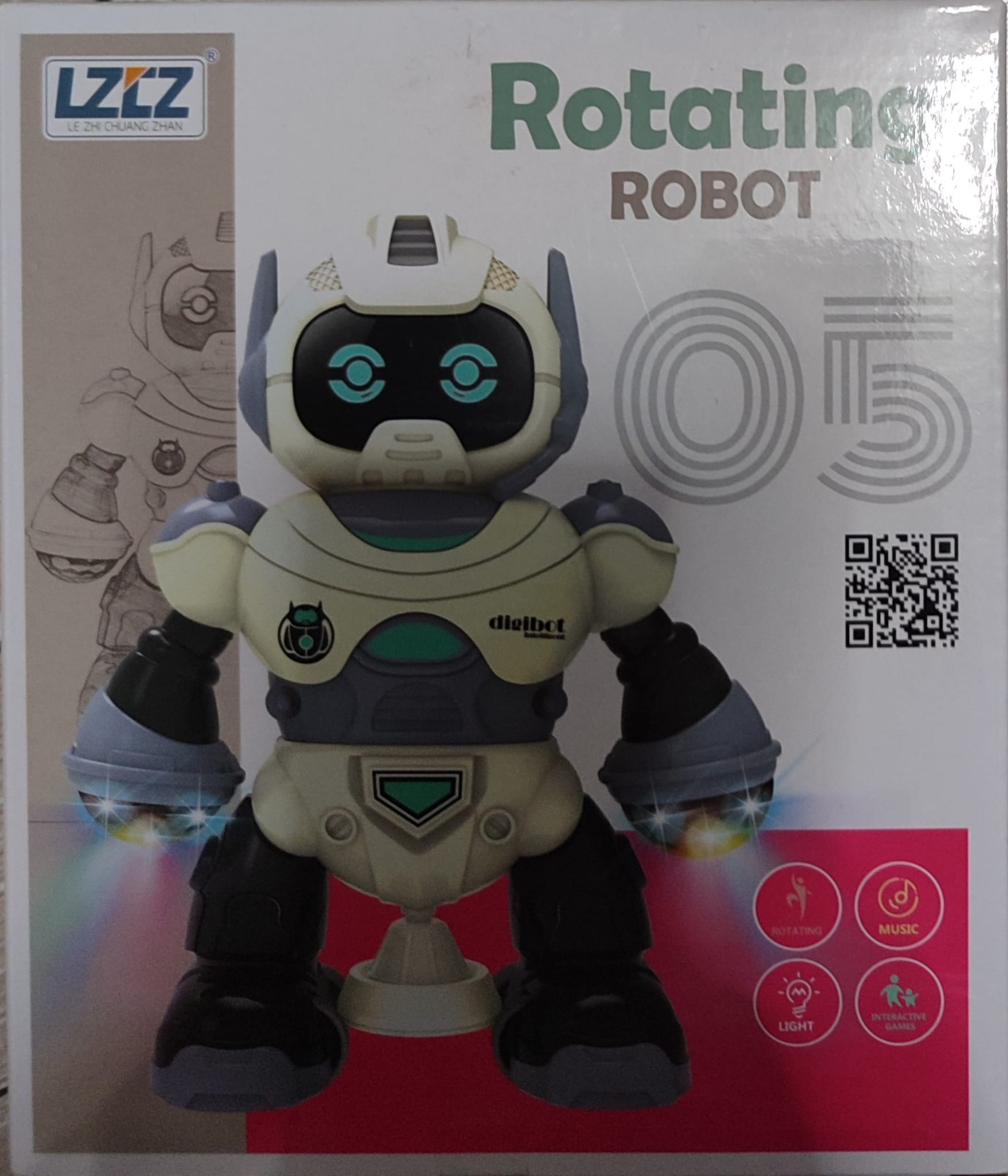 DANS EDEN ROBOT HAREKETLİ PİLLİ IŞIKLI SESLİ