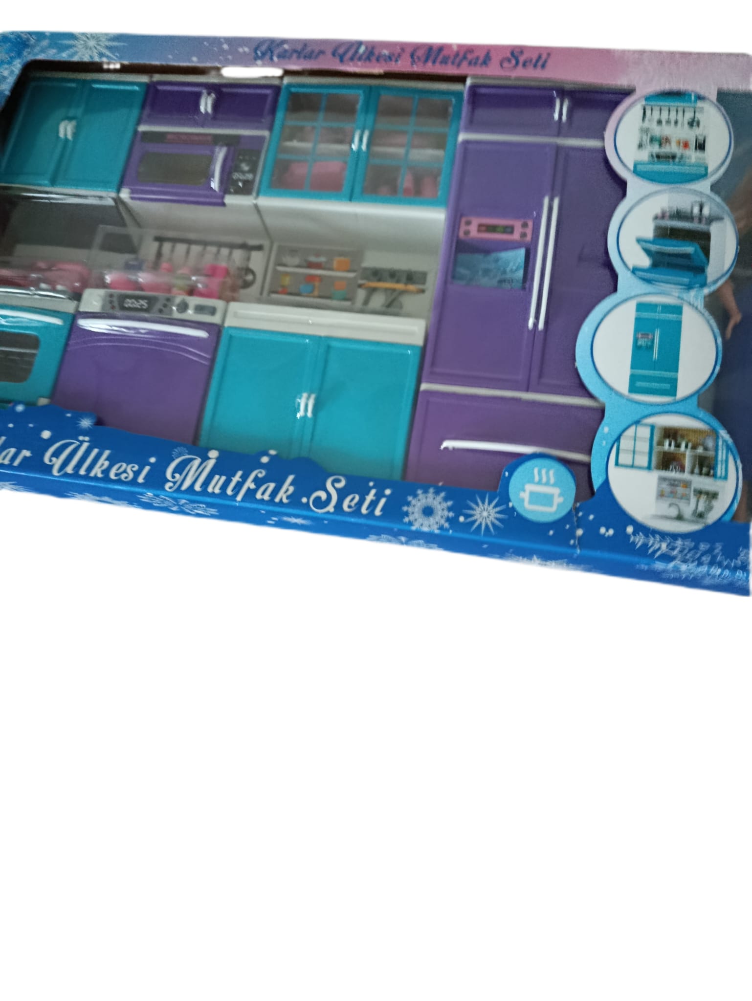 Karlar Ülkesi Mutfak Seti 4'lü